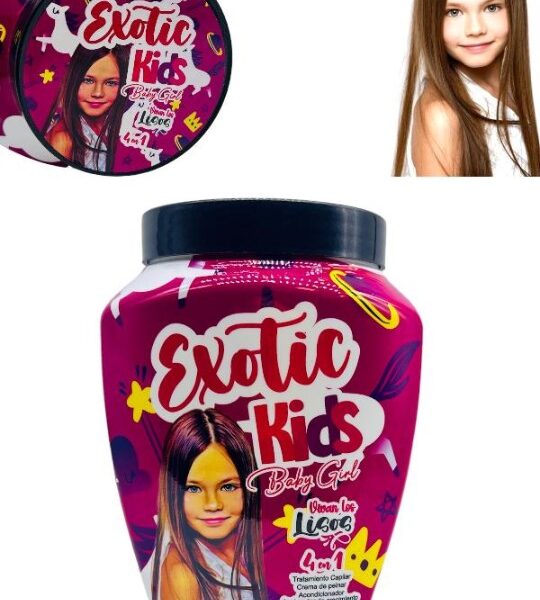 TRATAMIENTO CAPILAR EXOTIC KIDS LISOS 4 EN 1 1000ML